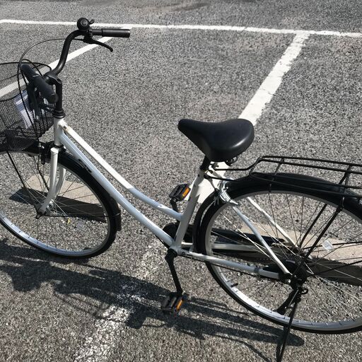★ジモティ割あり★  自転車 27インチ ホワイト クリーニング済み KJ1499