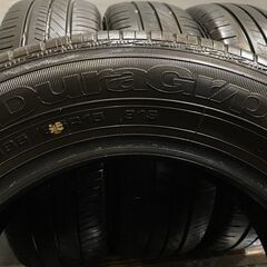 GOODYEAR DuraGrip 195/65R15 15インチ 夏タイヤ 4本 2019年製 バリ溝 プリウス カローラ プレマシー プレミオ等　(MTG273)クレジットカード QRコード決済可能の画像