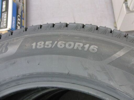 新品 BRIDGESTONE BLIZZAK VRX3 16インチ タイヤ４本 185/60R16 86Q 2022年( 37週) ブ