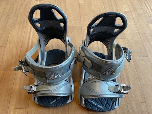 K2 スノーボード　ビンディング Large　グレー