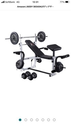 BODY DESIGN(ボディデザイン)ホームビルダーパック / ラバーバーベルセット100kg │ マシンセット トレーニングベンチ バーベル ダンベル ラバー