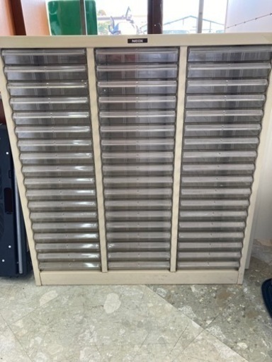 トレーキャビネット 横3列縦16段  リサイクルショップ宮崎屋住吉店 23.2.17F