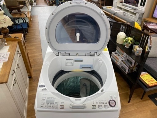 I300 ? SHARP 洗濯乾燥機 ⭐動作確認済 ⭐クリーニング済 プラズマクラスター搭載！