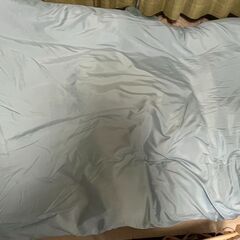 敷布団　敷布団カバー付き