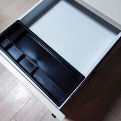 デスクワゴン デスクキャビネット キャビネット サイドテーブルの画像