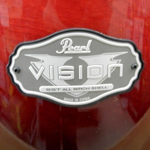 Pearl パール トムトム VISION 約直径32cm 中型ドラム 太鼓 タムタム タムドラム 札幌 西区 西野