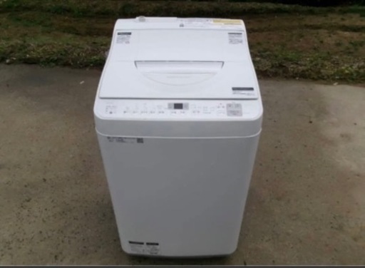 電気洗濯乾燥機　シャープ　2018年　洗濯5.5kg 乾燥3.5kg