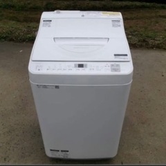 電気洗濯乾燥機　シャープ　2018年　洗濯5.5kg 乾燥3.5kg