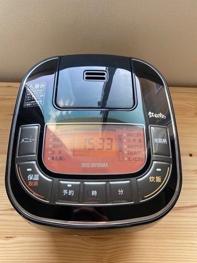 アイリスオーヤマ　炊飯器　3合