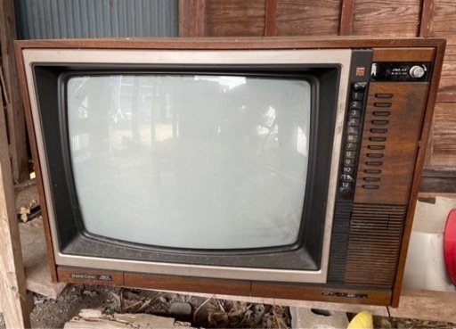 【受取済】ブラウン管 レトロ テレビ ジャンク