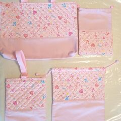手作り　入学　４点セット　