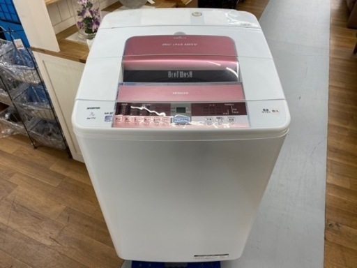 I606 ★ HITACHI 洗濯機 （7.0㎏）★ ピンクカラー ⭐動作確認済⭐クリーニング済