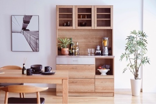 リビングハウス　食器棚　120cm