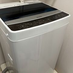 【取りに来ていただける方】ハイアール　全自動線滝　5.5kg　単身用 