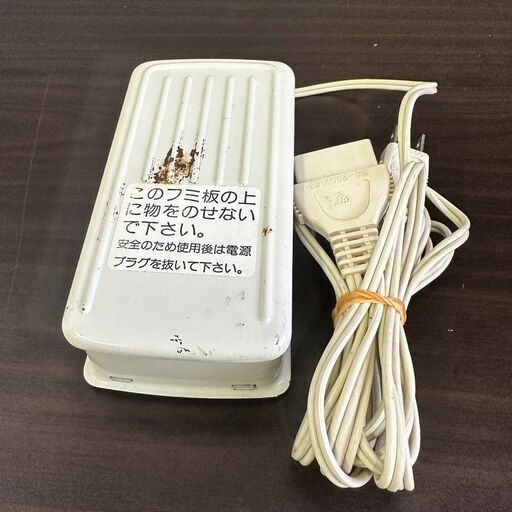 179 ブラザー ミシンコントローラー 41-16931 125V 80W フットペダル フットコントローラー 動作未確認