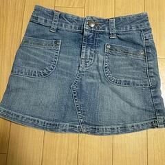 110.120 子ども デニムセットの画像