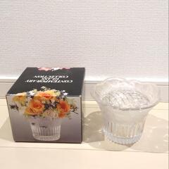 ♢ガラス製花瓶３点♢の画像
