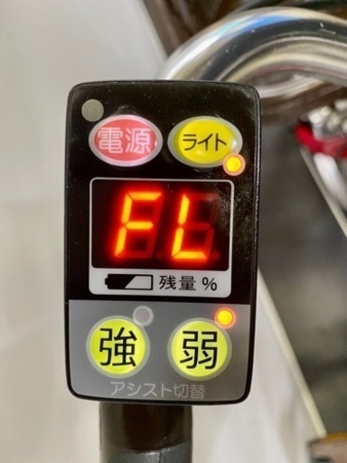 関東全域送料無料 保証付き 電動自転車　ヤマハ　パスシオン　20インチ　8.7ah 低床モデル　赤色