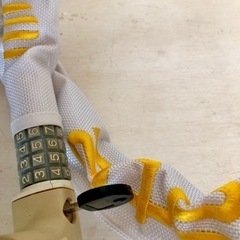 極太の自転車チェーンロック★ダイヤル&鍵★TATEの画像