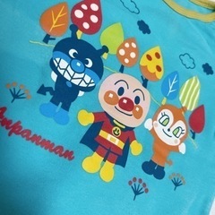 70cmアンパンマンマン長袖ロンパース☆の画像