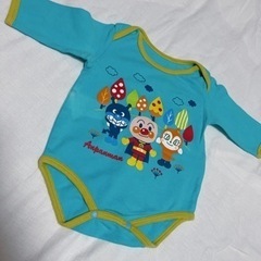 70cmアンパンマンマン長袖ロンパース☆の画像