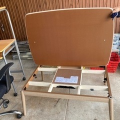 【お話し中】長方形こたつ　木目柄の画像