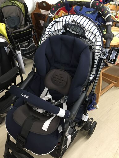 ジモティ来店特価!!!　ベビーカー　コンビ　コンパクトエッグショック　　J-0233