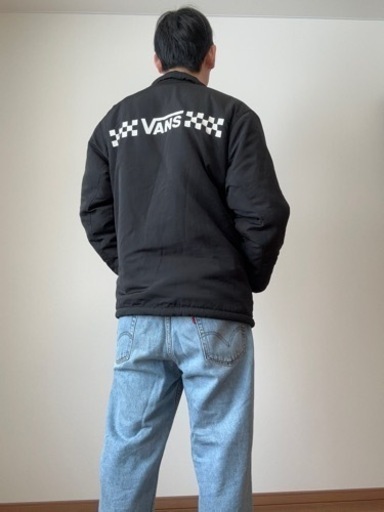 【美品】vans 裏ボア コーチジャケット ナイロンジャケット