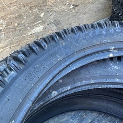 スパイクタイヤ　2.50-17 2本セット スーパーカブなどにの画像