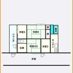 🏠平屋戸建賃貸🏠オーナー貸し🛠DIY可🐶😺ペット可