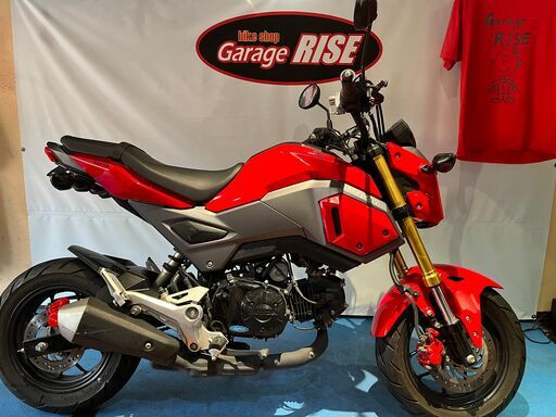 グロム125  JC61    2016年式　　登録、整備代込みの金額