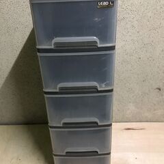 5段 収納ケース 小物入れ プラスチック製 幅33cm×奥行44...