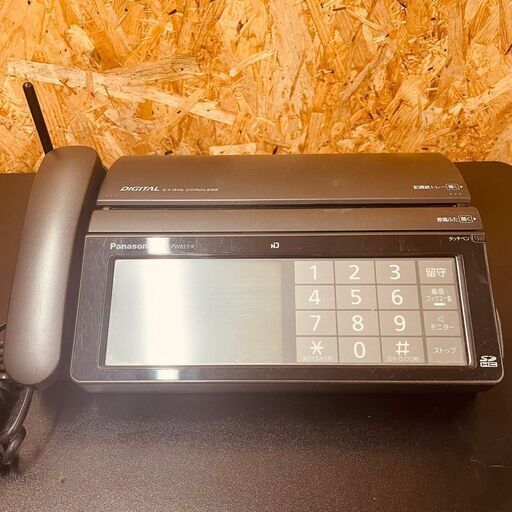 11154 Panasonic FAX付き電話機   2月18、19日大阪 条件付き配送無料！
