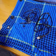 受け渡し予定決定　キャンプ仕様　9点セット　電気毛布やコンパクトクッションの画像