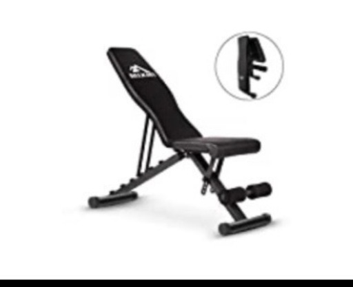 トレーニングベンチ、ダンベル