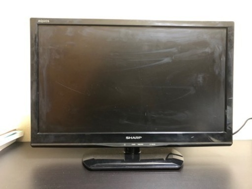 【２０１５年製】AQUOS テレビ ２２インチ　B-CASカード付　※訳あり