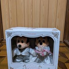 ミッキー＆ミニーのぬいぐるみ