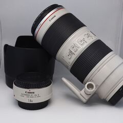 Canon EF70-200mm F2.8L IS II + E...
