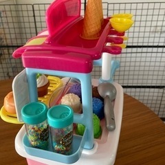 週末限定　値下げ　アイス屋さんごっこ　セット　おままごとの画像