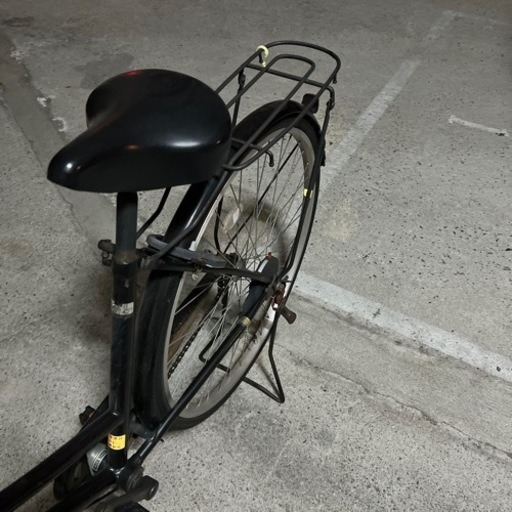 ママチャリ 自転車 黒 取引中