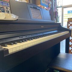 【愛品倶楽部柏店】Roland ローランド 電子ピアノ デジスコア（液晶）搭載 HPi-50e 2014年製 昇降椅子付の画像