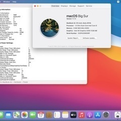Apple / MacBook Air A1466(13-inch,Early2014) / CPU：core i5-1.4GHz / メモリ：8GB / SSD：512GBの画像