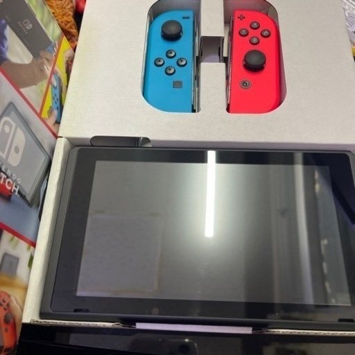 【美品】ニンテンドースイッチ バッテリー強化モデル ネオンカラー  2023/02/17