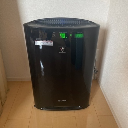 シャープ　プラズマクラスター加湿空気清浄機　ＫＣ−A７０−Ｂ