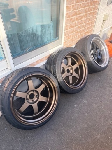 美品　今月中値下げRAYS TE37V MARK-Ⅱ 11J -7 4本