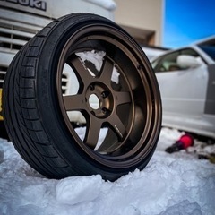 美品　今月中値下げRAYS TE37V MARK-Ⅱ 11J -7 4本