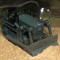 ブルドーザーとショベルカーの画像