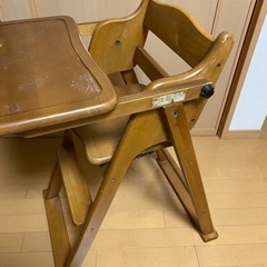 木製ベビーチェア　引取希望