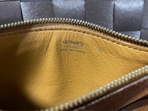【送料込み】HERMES エルメス ドゴンGM 長財布（オレンジ）【値下げ交渉可】