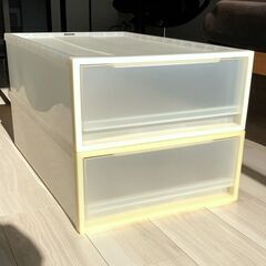 【状態良好】無印良品 衣装ケース（小） No.⑤⑥